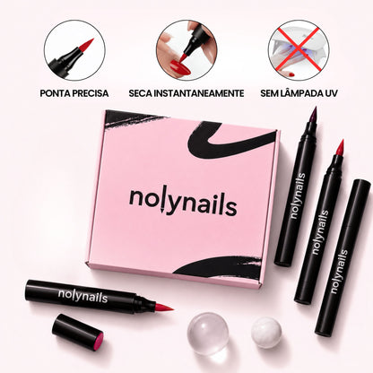 5 vernizes em caneta sem lâmpada UV | Nolynails™